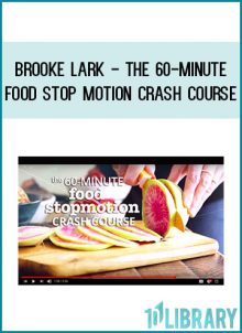If making your own food videos sounds intimidating, stopmotion may be for you! In this course, professional food photographer and videographer, Brooke Lark, will show you everything you need to know to make your own stunning stopmotion
