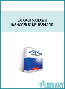 Balanced Scorecard Dashboard by Mr. Dashboard at Midlibrary.com