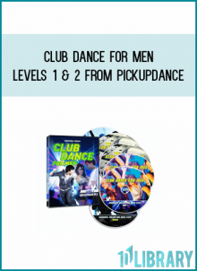 Club Dance for Men Levels 1 & 2 from PickupDance at Midlibrary.com