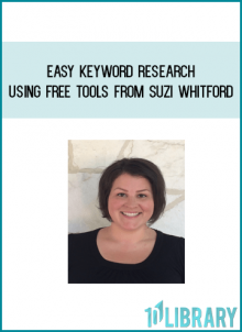 Coaching Call - Easy Keyword Research Using Free Tools from Suzi Whitford at Midlibrary.com