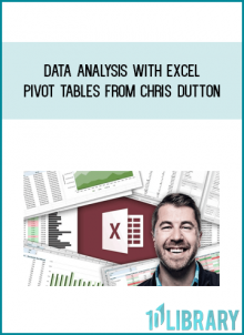 DATA ANALYSIS WITH EXCEL PIVOT TABLES from Chris Dutton at Midlibrary.com
