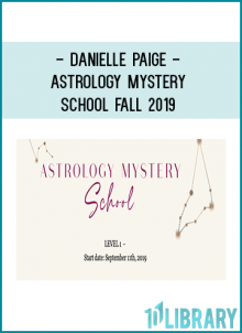 In this school you’ll learn the basics of reading your chart and understanding astrology