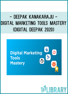 Deepak Kanakaraju is a digital marketing author, speaker, and consultant