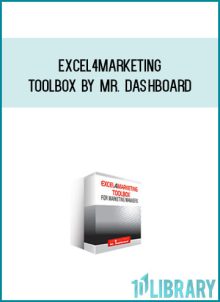 Excel4Marketing Toolbox by Mr. Dashboard at Midlibrary.com