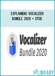 VocalizerBundle 2020 includes latest version of bioth NewcasterVocalizer + WaveNetVocalizer.