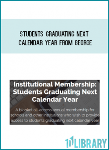George – Institutional Membership Students Graduating Next Calendar Year at Midlibrary.com