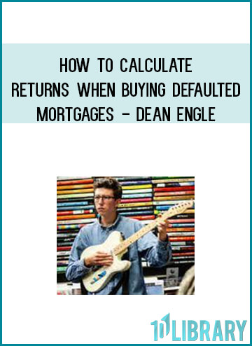 Dean is a professional note buyer. He specializes in buying institutional notes in default and has done so successfully for numerous years.