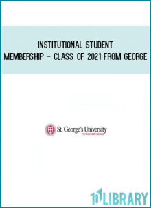 Institutional Student Membership - Class of 2021 from George at Midlibrary.com