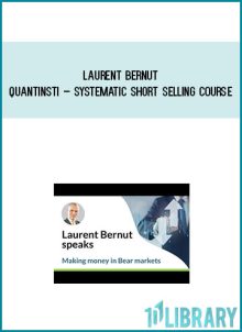 Laurent Bernut – QuantInsti – Systematic Short Selling Course at Midlibrary.com