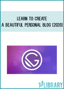 Learn to Create A Beautiful Personal Blog [2020] at Midlibrary.com
