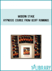 Modern Stage Hypnosis Course from Geoff Ronnings at Midlibrary.com