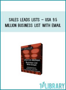 Sales Leads Lists – USA 9.5 Million Business List with Email at Midlibrary.com