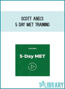 Scott Abel's - 5 day MET Training at Midlibrary.com