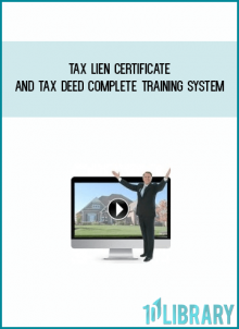Tax Lien Certificate and Tax Deed Complete Training System from Ted Thomas at Midlibrary.com