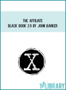 The Affiliate Black Book 2.0 by John Barker at Midlibrary.com