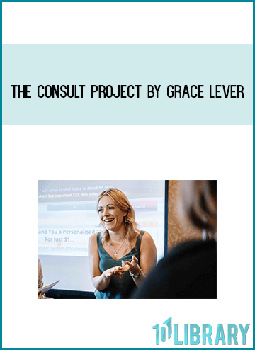 The Consult Project by Grace Lever at Midlibrary.com
