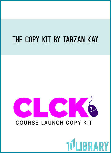 The Copy Kit by Tarzan Kay