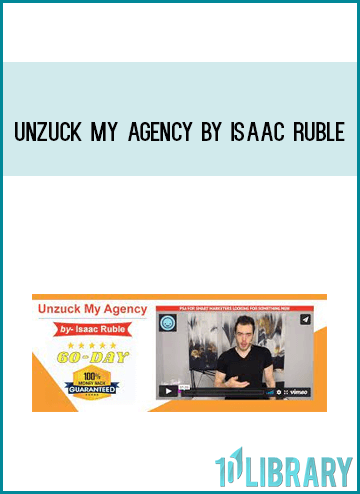 Unzuck My Agency by Isaac Ruble at Midlibrary.com