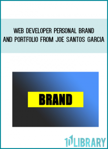Web Developer Personal Brand and Portfolio from Joe Santos Garcia at Midlibrary.com