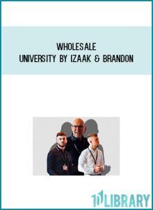 Wholesale University by Izaak & Brandon AT Midlibrary.com