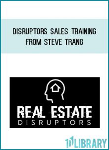Disruptors Sales Training from Steve Trang at Midlibrary.com