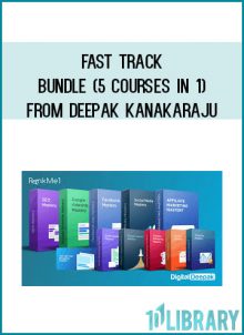 Fast Track Bundle (5 Courses in 1) from Deepak Kanakaraju at Midlibrary.com