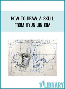 How to Draw a Skull from Hyun Jin Kim at Midlibrary.com