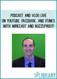 Podcast and Vlog Live on YouTube, Facebook, and iTunes with Wirecast and Buzzsprout! from Jerry Banfield with EDUfyre at Midlibrary.com