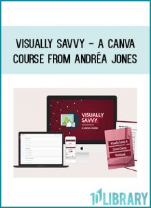 Visually Savvy - A Canva Course from Andréa Jones at Midlibrary.com