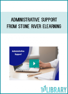 Administrative Support from Stone River eLearning at Midlibrary.com