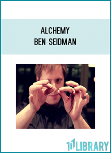 From the mind of magician Ben Seidman comes another wonderful piece of coin magic, allowing you to visually vanish a coin or change it into another object. Simple, direct, and powerful impromptu magic.