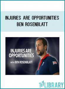 If you work in sports and with athletes then you will be used to having to deal with all types of injury’s. However bad or serious the injury maybe there is always something that you can do to help the athlete back onto the road to recovery. Dr. Ben Rosenblatt is a world class coach that has a wealth of knowledge when dealing with injured athletes. In his workshop Injuries are opportunities, you will learn the secrets to his success and how he has successfully rehabilitated countless Olympic athletes back to their best.