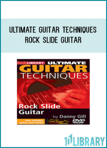Danny Gill takes an in-depth look at the art of slide guitar from the rockers point of view. Along with licks, scale patterns, open tunings and chord shapes, Danny demonstrates many of the techniques shared by the greats including vibrato, intonation, muting and phrasing.