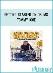 Tommy Igoe brings his 25 years of teaching and playing experience to bear, creating the first DVD for beginner drummers! He takes you on a journey that starts with taking a brand new drum set out of the box and gets you started making music right away.