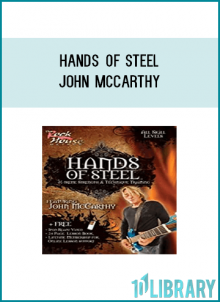 This program, designed by renowned guitarist John McCarthy for players of all skill levels, contains workout routines to build the hand strength and coordination needed to take your technique to the next level. You will find exercises such as The Finger Crusher for coordination of both hands, Extreme Picking that will light your pick on fire and One Hand Rolls that focus on working your fretting hand. There are three routines with more than 20 workouts that become progressively more challenging. Want huge improvements?