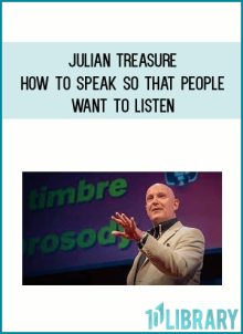 Julian Treasure – How to Speak So That People Want to Listen at Midlibrary.net