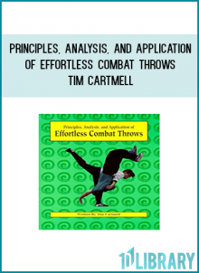 The author has spent over 25 years studying martial arts, ten of those in China. This text explains basics throws and locks in a clear and easily understood manner. The emphasis is on effective throwing without the use of brute force. Cartmell discusses the correct angles and execution of throws with particular and important emphasis on each step correctly applied. He also gives a good section on General Principles which can not only be applied to other grappling but indeed all martial arts. Each throw is demonstrated by the author and show a number of times.