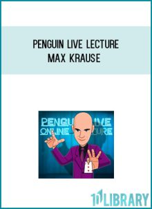 Penguin Live Lecture - Max Krause at Midlibrary.com