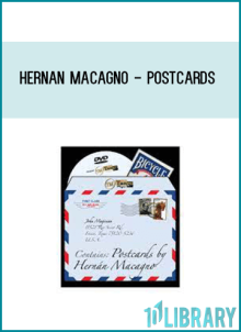 Hernan Macagno, invented "Postcards", an amazing apparition of a deck of cards that will become a classic effect in a short time.