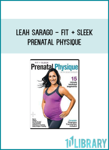 This workout offers a workout plan for beginners and trained individuals to provide a progressive approach for continuous results throughout your pregnancy.