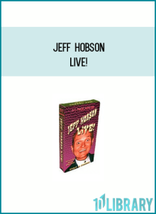 Jeff Hobson - Live!