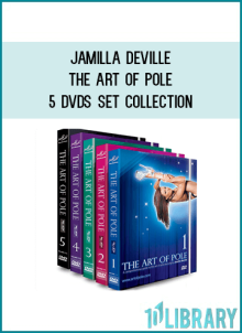 Jamilla Deville - The Art of Pole 5 DVDs Set Collection